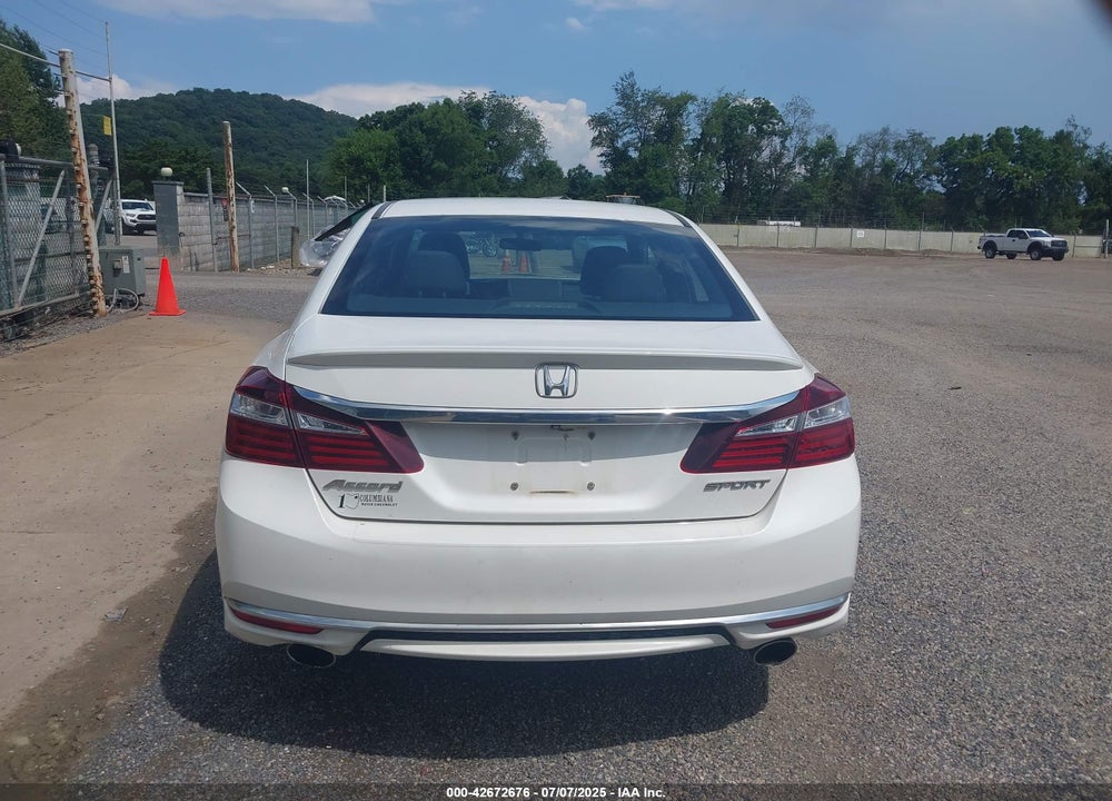 2016 HONDA ACCORD SPORT VIN: 1HGCR2F59GA083161