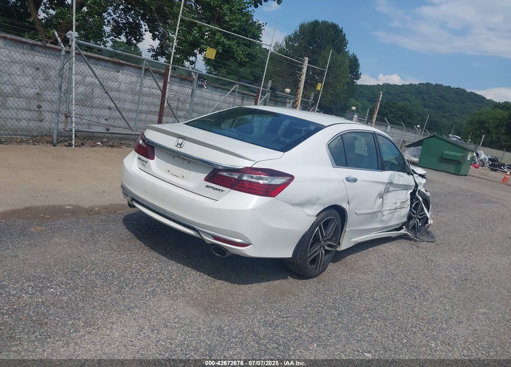 2016 HONDA ACCORD SPORT VIN: 1HGCR2F59GA083161