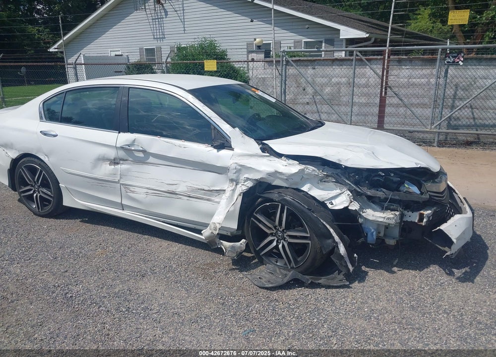 2016 HONDA ACCORD SPORT VIN: 1HGCR2F59GA083161