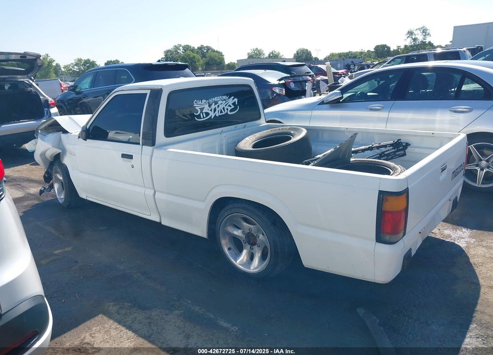 1993 MAZDA B2200 SHORT BED VIN: JM2UF1132P0370659