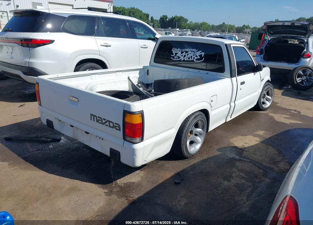 1993 MAZDA B2200 SHORT BED VIN: JM2UF1132P0370659