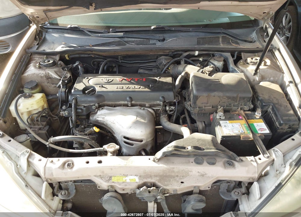 2005 TOYOTA CAMRY LE VIN: 4T1BE30K45U005954
