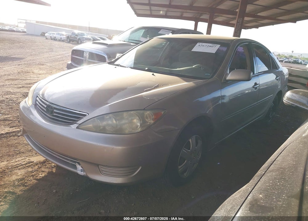 2005 TOYOTA CAMRY LE VIN: 4T1BE30K45U005954