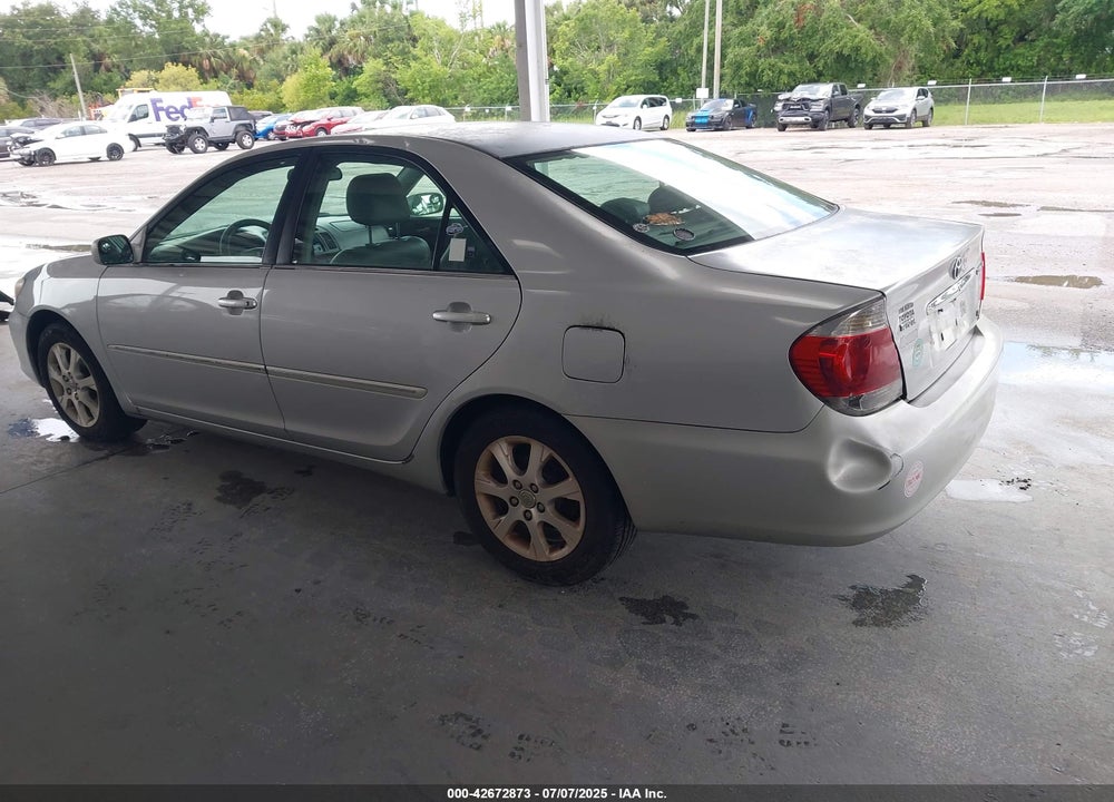 2005 TOYOTA CAMRY XLE V6 VIN: 4T1BF30K75U110503