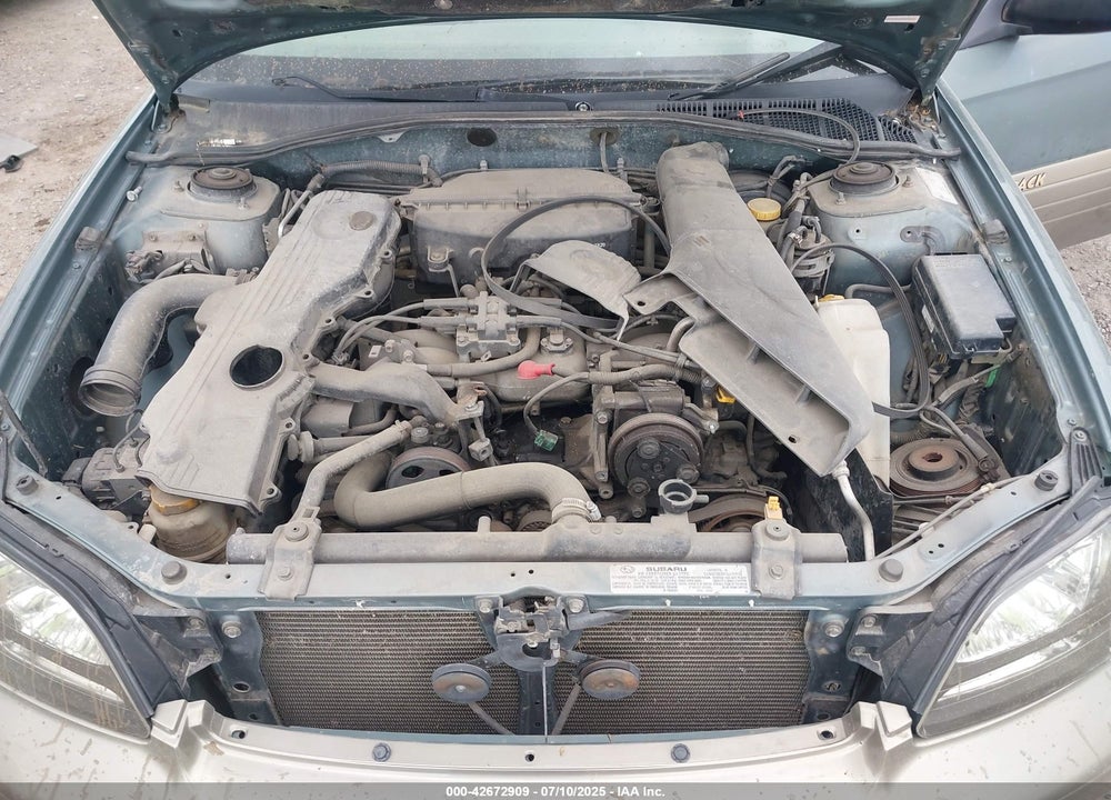 2000 SUBARU OUTBACK VIN: 4S3BH6659Y7629217