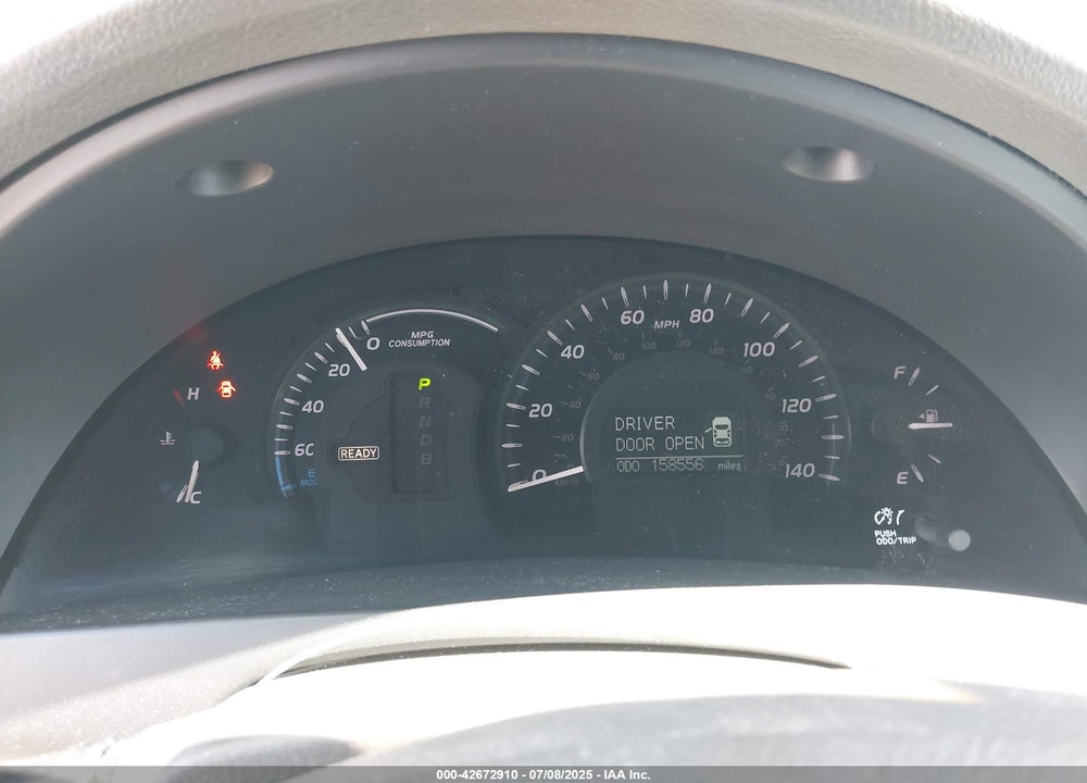 2007 TOYOTA CAMRY HYBRID VIN: 4T1BB46K37U017117