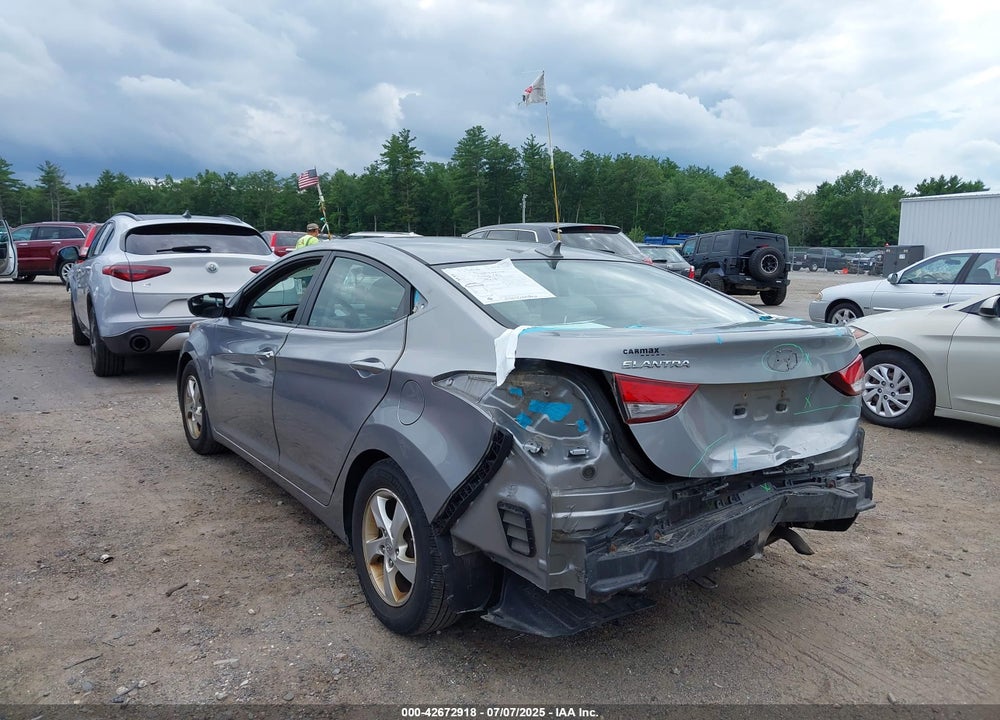 2015 HYUNDAI ELANTRA SE VIN: KMHDH4AE4FU443731