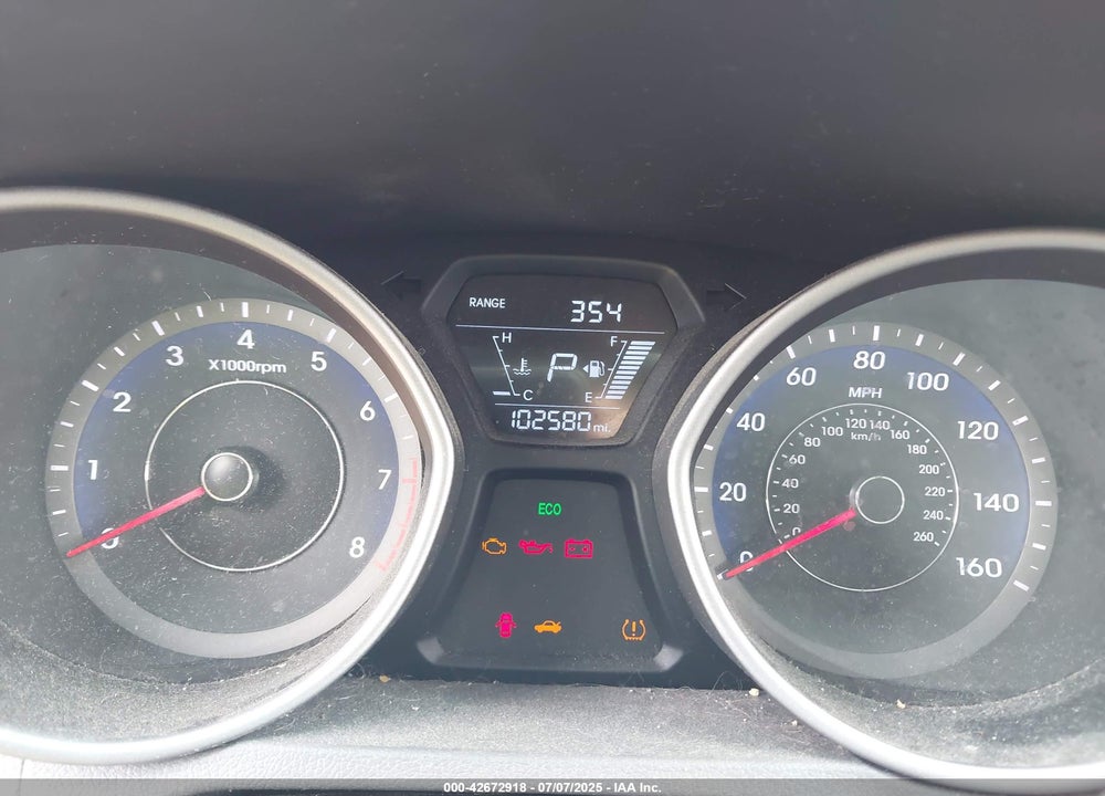 2015 HYUNDAI ELANTRA SE VIN: KMHDH4AE4FU443731