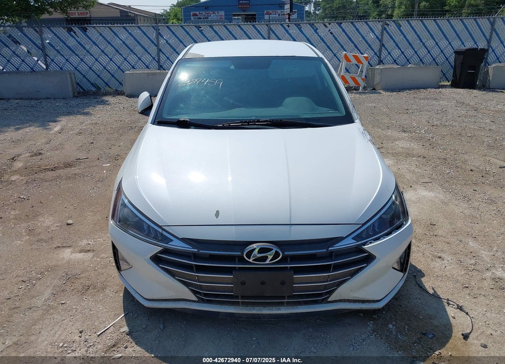 2019 HYUNDAI ELANTRA SE VIN: 5NPD74LF6KH477445