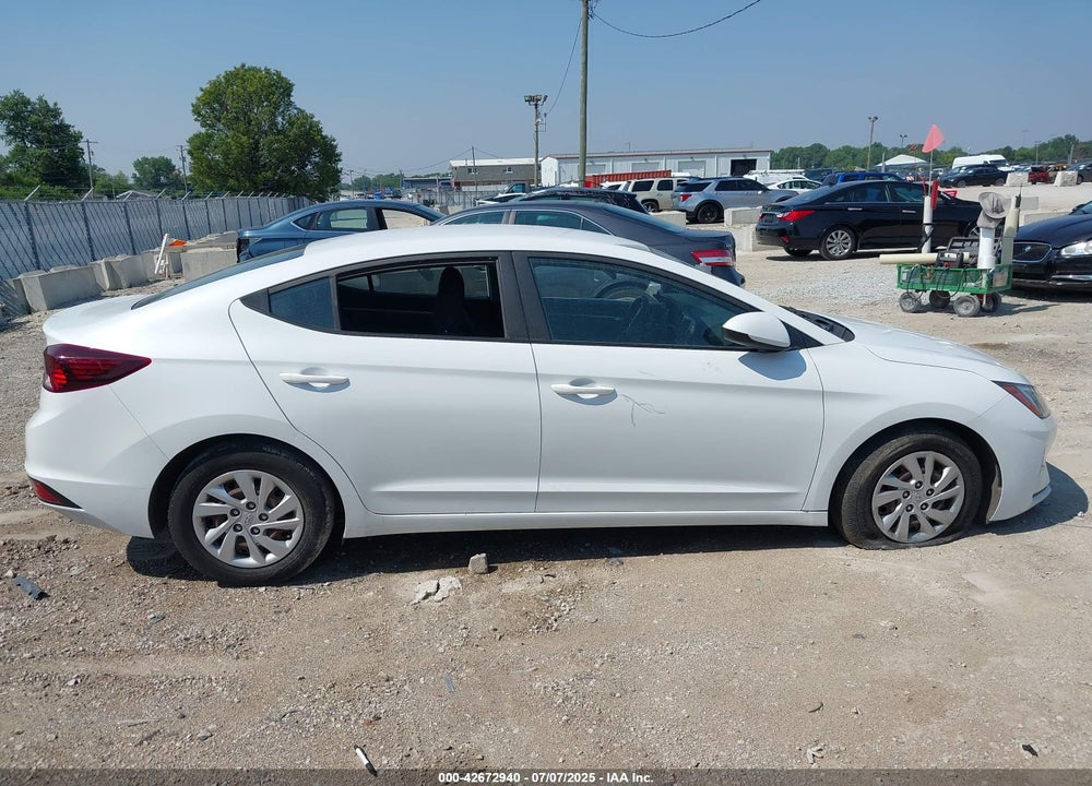 2019 HYUNDAI ELANTRA SE VIN: 5NPD74LF6KH477445
