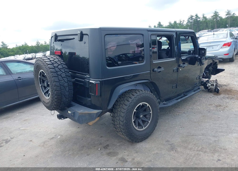 2017 JEEP WRANGLER UNLIMITED VIN: 1C4BJWDGXHL629873