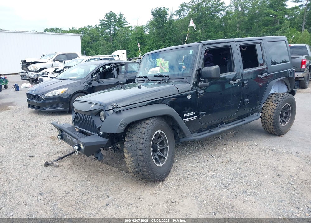 2017 JEEP WRANGLER UNLIMITED VIN: 1C4BJWDGXHL629873