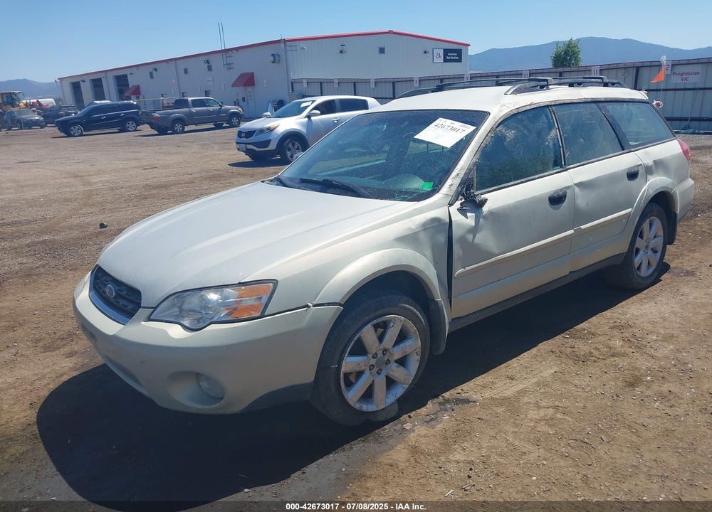 2007 SUBARU OUTBACK 2.5I VIN: 4S4BP61C377304095