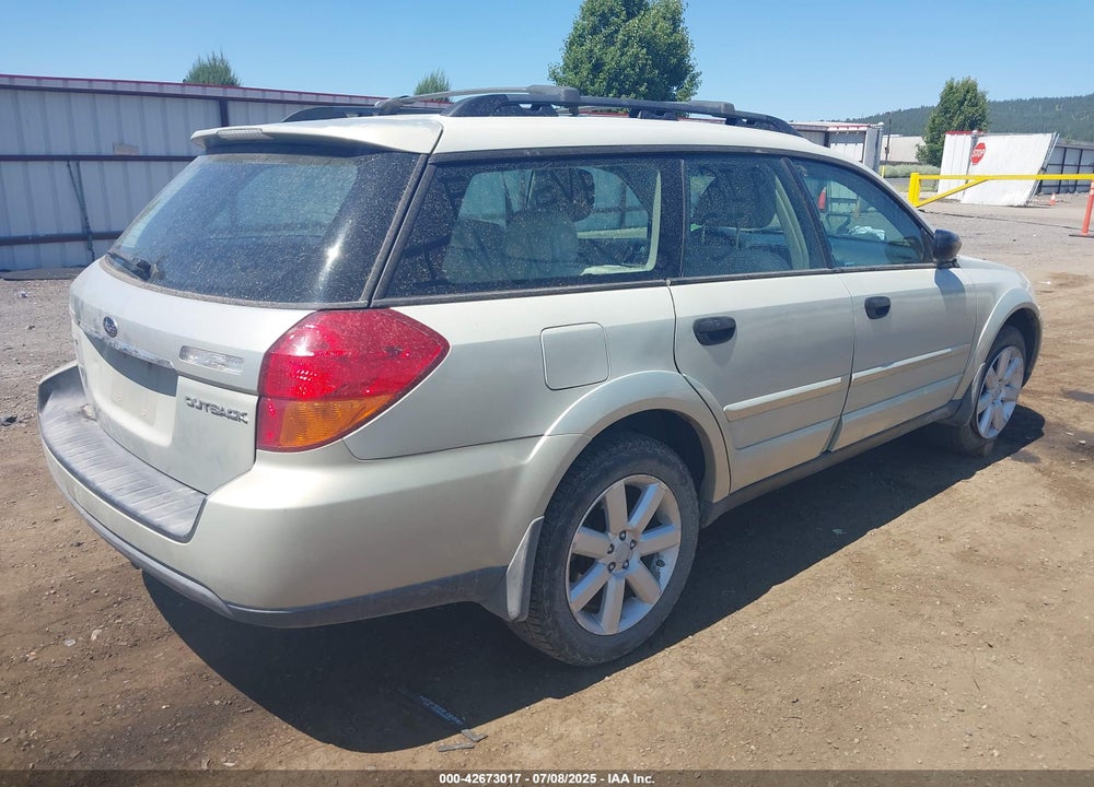 2007 SUBARU OUTBACK 2.5I VIN: 4S4BP61C377304095