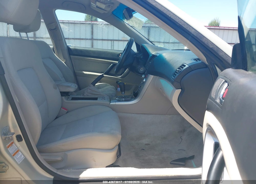 2007 SUBARU OUTBACK 2.5I VIN: 4S4BP61C377304095