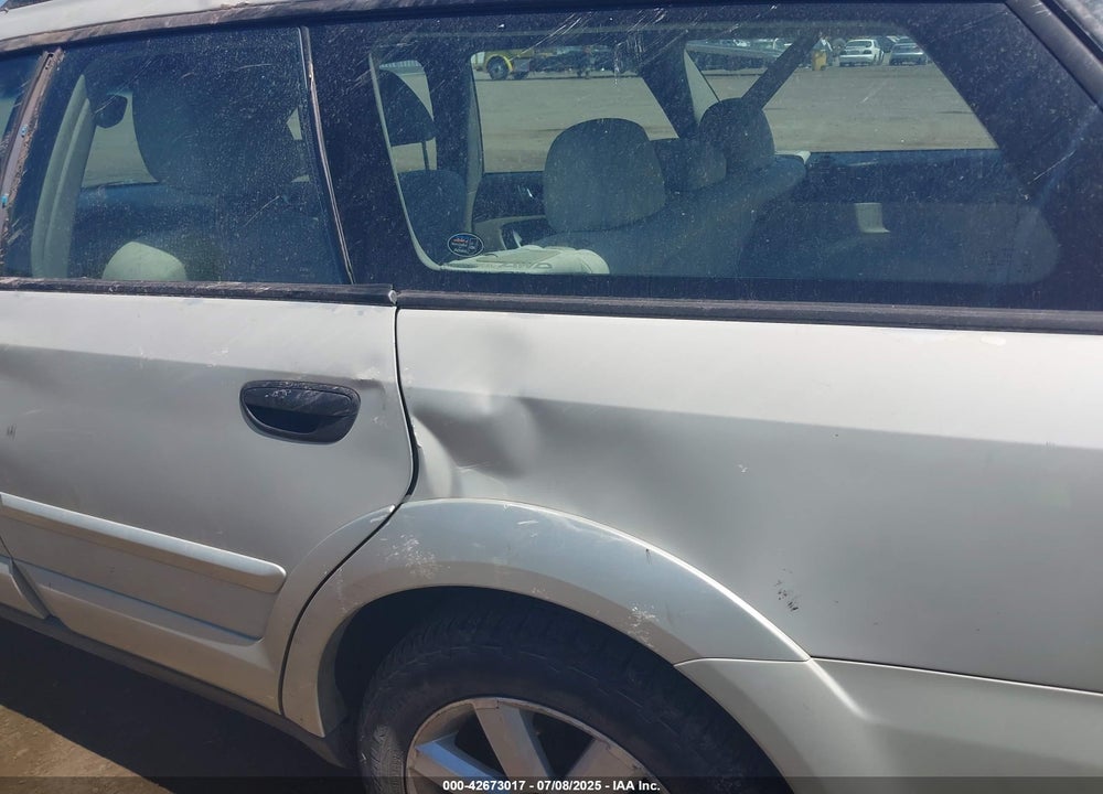 2007 SUBARU OUTBACK 2.5I VIN: 4S4BP61C377304095