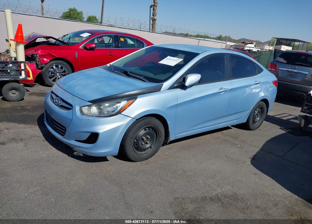 2013 HYUNDAI ACCENT VIN: KMHCT4AE8DU306413