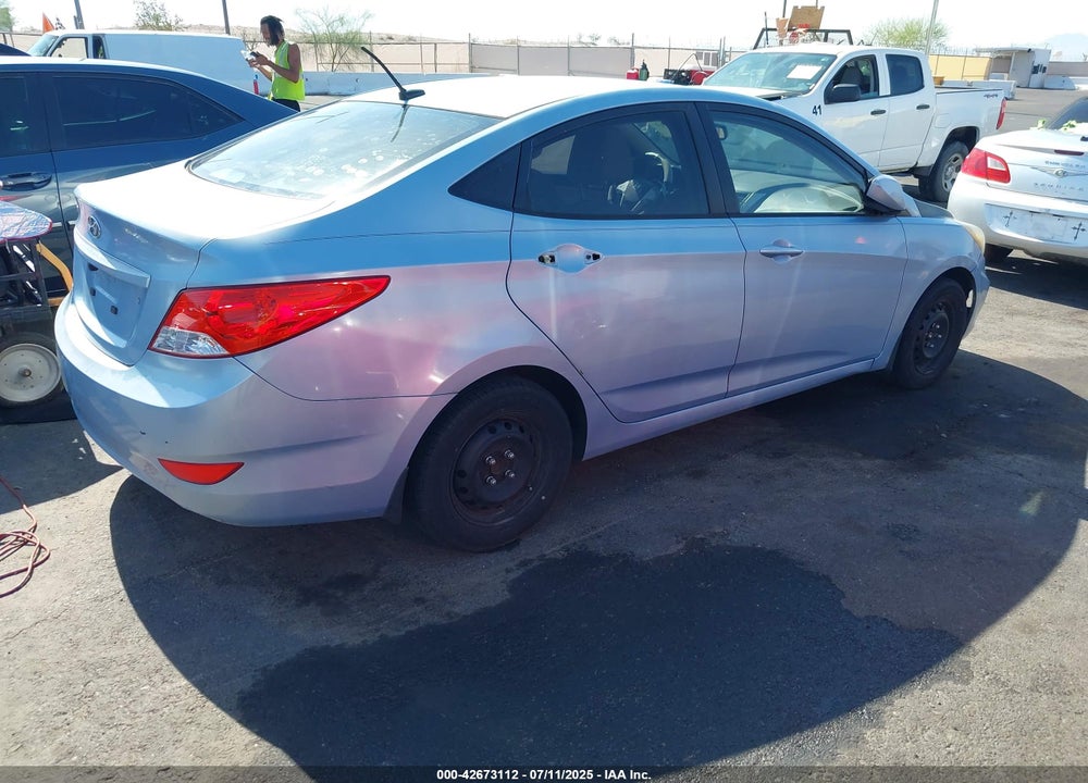 2013 HYUNDAI ACCENT VIN: KMHCT4AE8DU306413