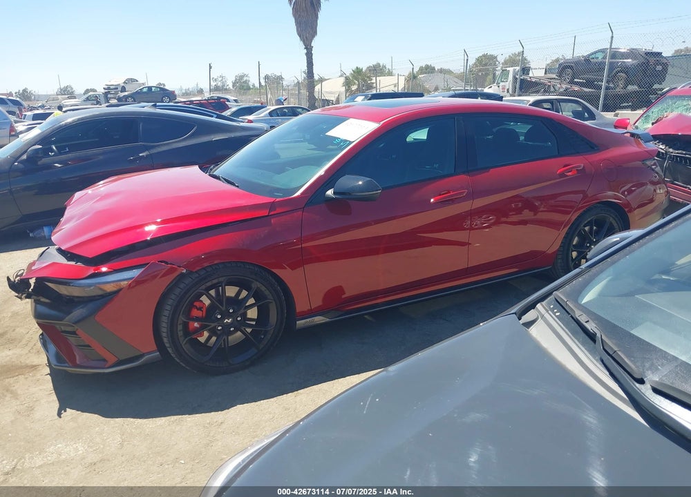 2025 HYUNDAI ELANTRA N VIN: KMHLW4DKXSU025686