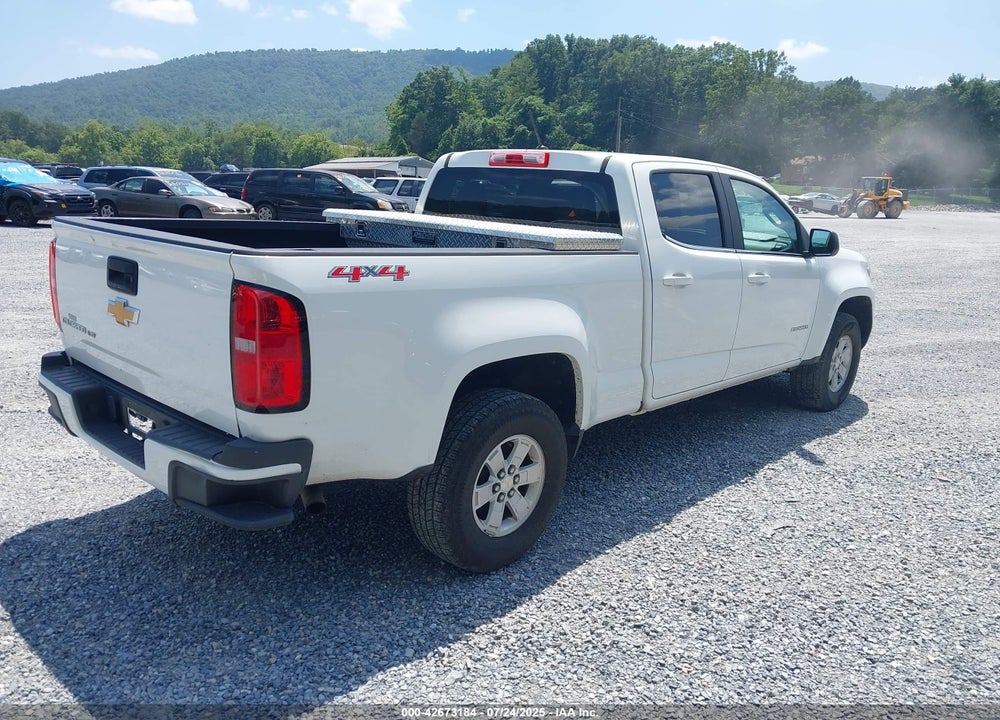 2018 CHEVROLET COLORADO WT VIN: 1GCGTBEN0J1263039