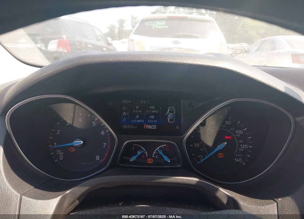 2017 FORD FOCUS VIN: 1FADP3H23HL283966