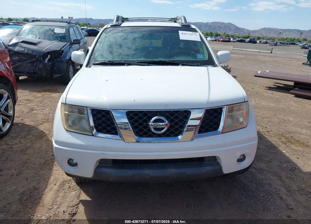 2008 NISSAN FRONTIER LE VIN: 1N6AD07W98C435867