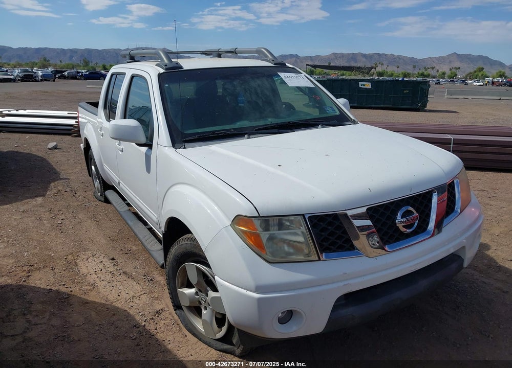 2008 NISSAN FRONTIER LE VIN: 1N6AD07W98C435867