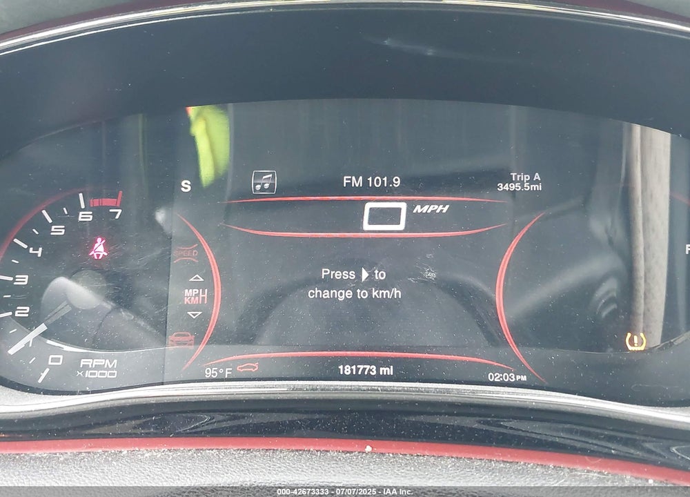 2014 DODGE DART VIN: 1C3CDFEB9ED826915