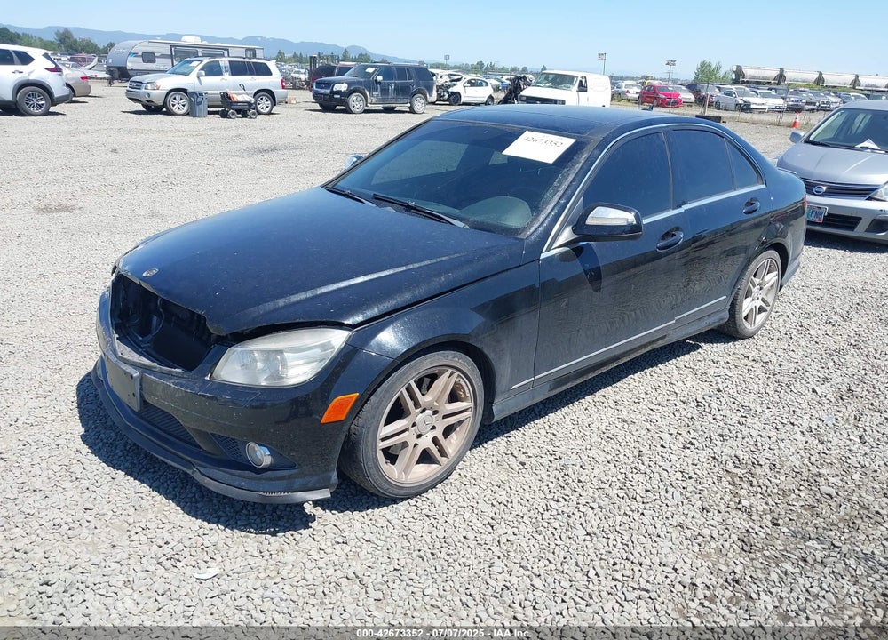 2008 MERCEDES-BENZ C 350 SPORT VIN: WDDGF56X88F091225