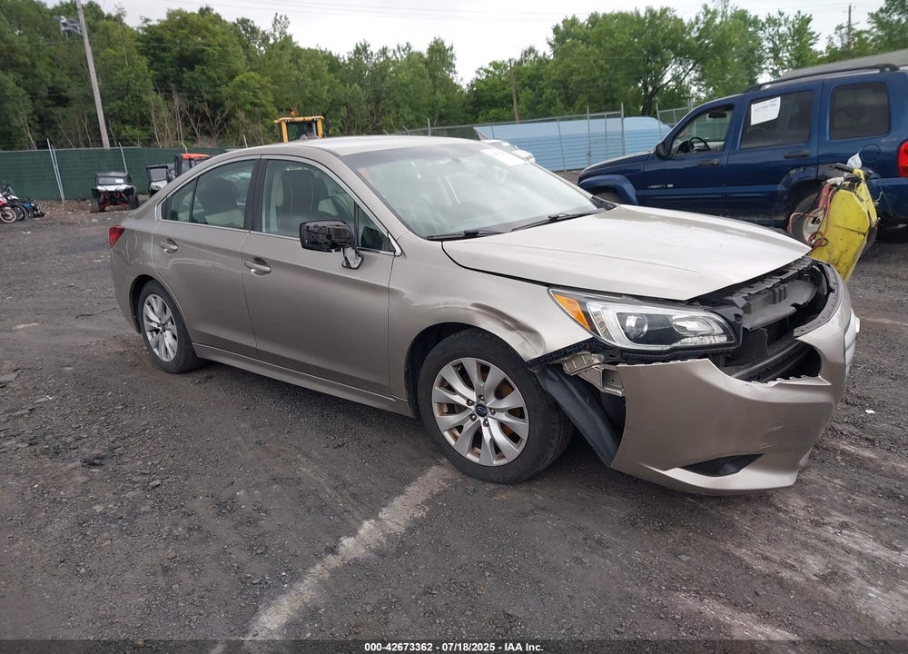 2016 SUBARU LEGACY 2.5I PREMIUM VIN: 4S3BNAC65G3032113