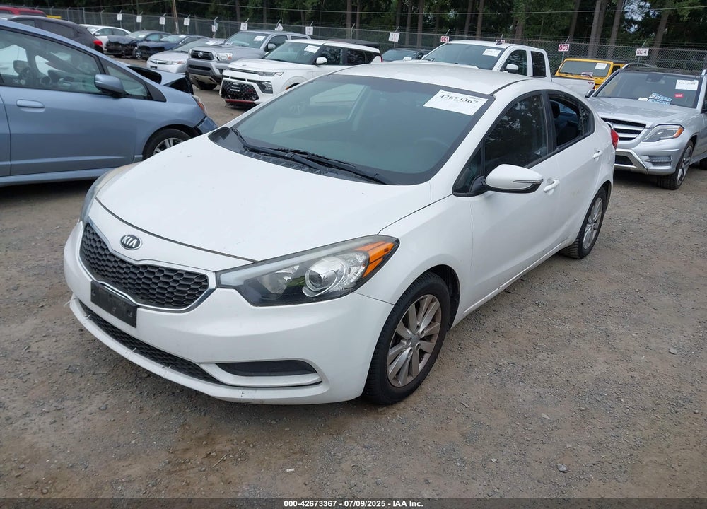2014 KIA FORTE LX VIN: KNAFX4A61E5102849