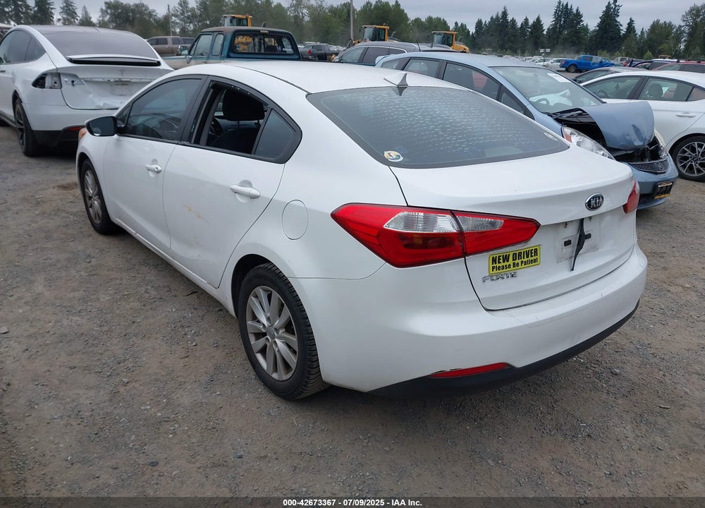 2014 KIA FORTE LX VIN: KNAFX4A61E5102849