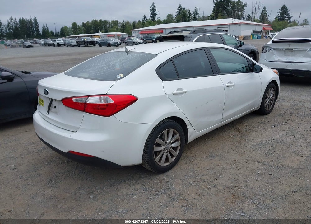 2014 KIA FORTE LX VIN: KNAFX4A61E5102849
