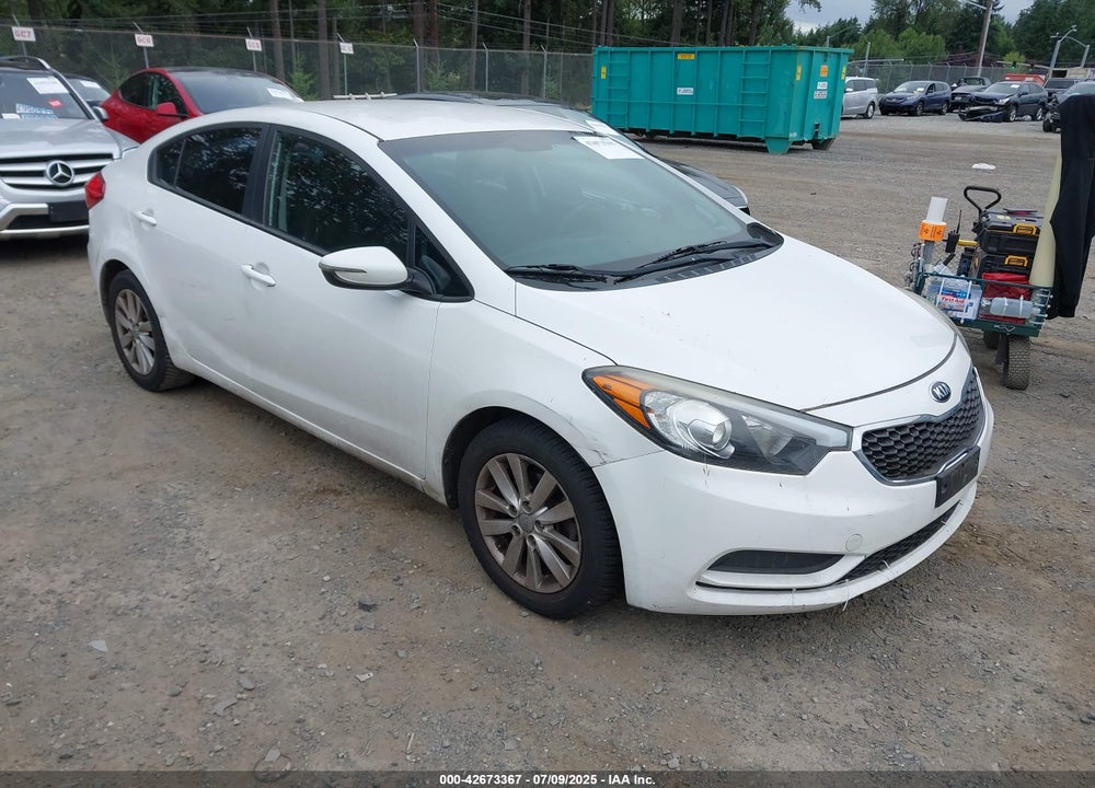 2014 KIA FORTE LX VIN: KNAFX4A61E5102849