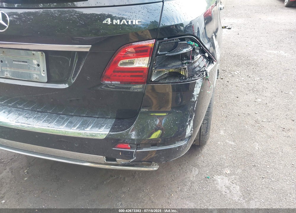 2012 MERCEDES-BENZ M-CLASS VIN: 4JGDA5HB6CA042880