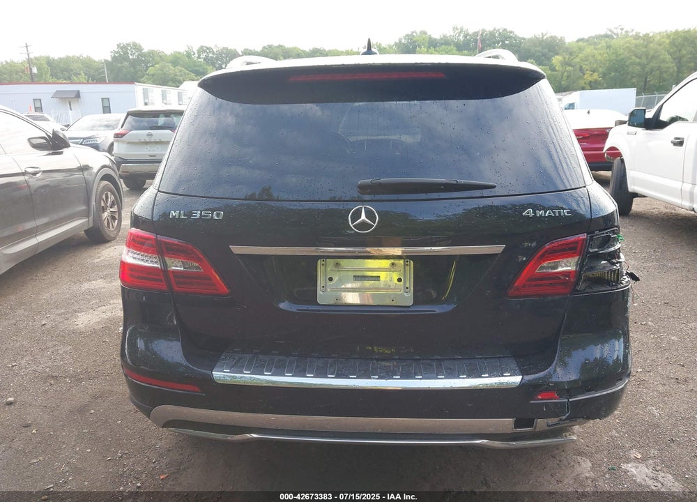 2012 MERCEDES-BENZ M-CLASS VIN: 4JGDA5HB6CA042880