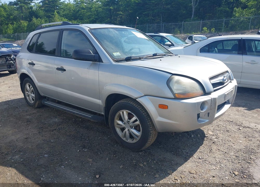 2009 HYUNDAI TUCSON GLS VIN: KM8JM12B29U974223