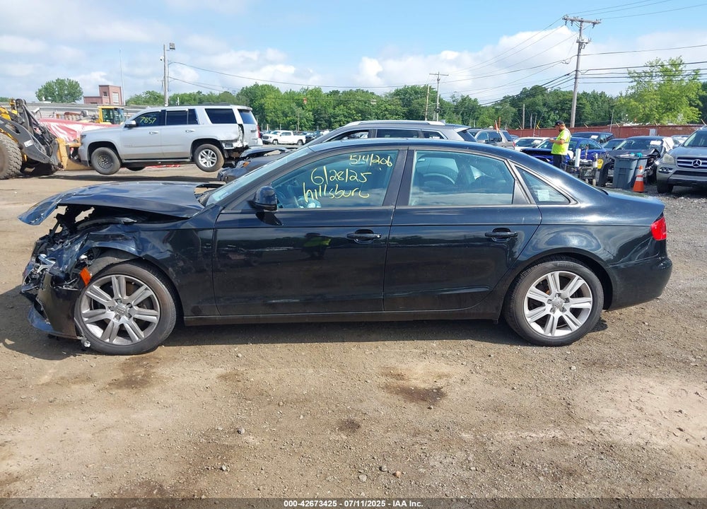 2009 AUDI A4 VIN: WAULF78K49N052853
