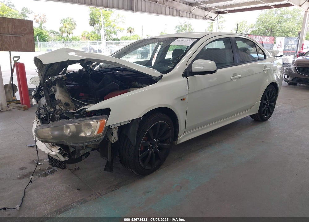 2008 MITSUBISHI LANCER VIN: JA3AU86U08U039563