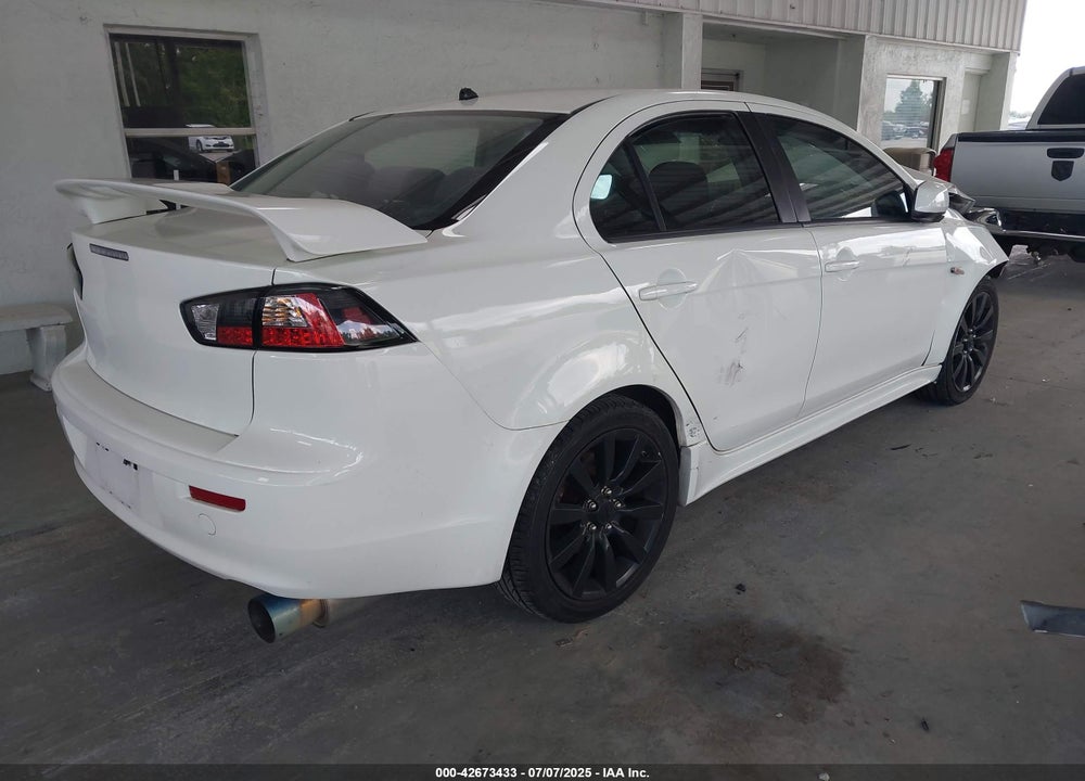 2008 MITSUBISHI LANCER VIN: JA3AU86U08U039563