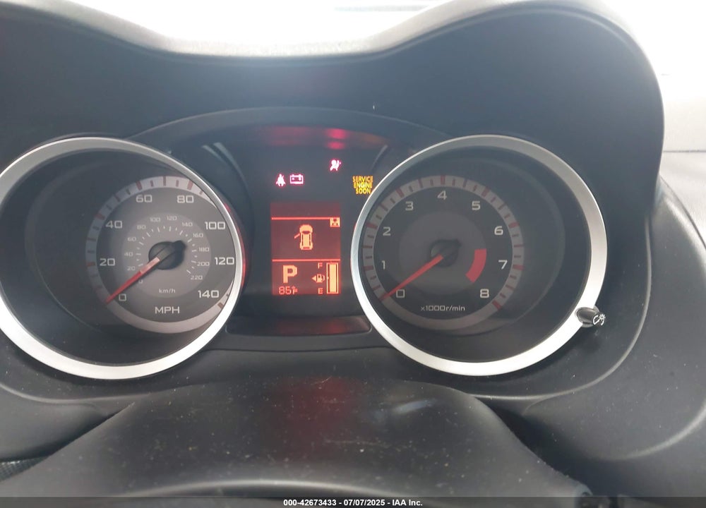 2008 MITSUBISHI LANCER VIN: JA3AU86U08U039563