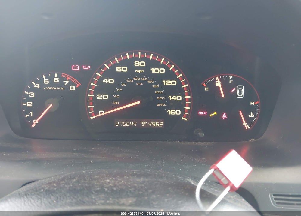 2007 HONDA ACCORD 2.4 EX VIN: 1HGCM717X7A018937