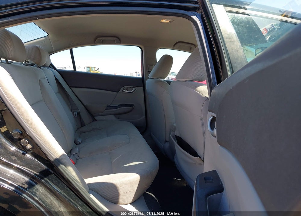 2012 HONDA CIVIC VIN: 19XFB2F52CE321116