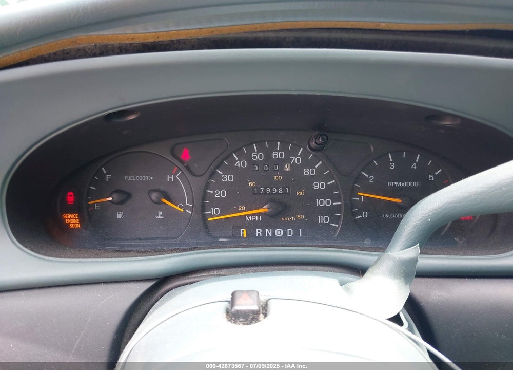 1996 MERCURY SABLE VIN: 1MELM50U4TG650767