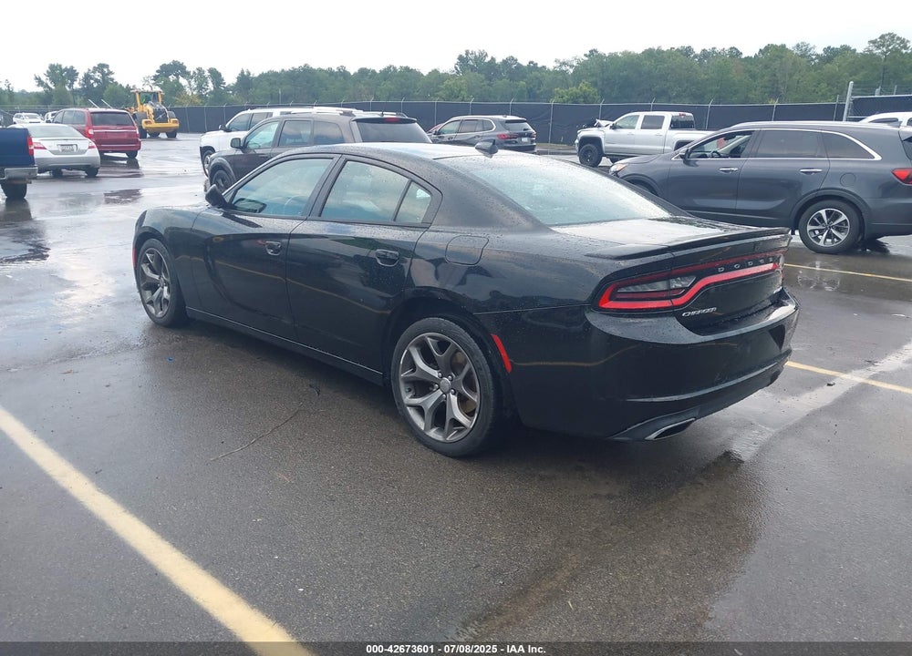 2015 DODGE CHARGER SXT VIN: 2C3CDXHGXFH845104
