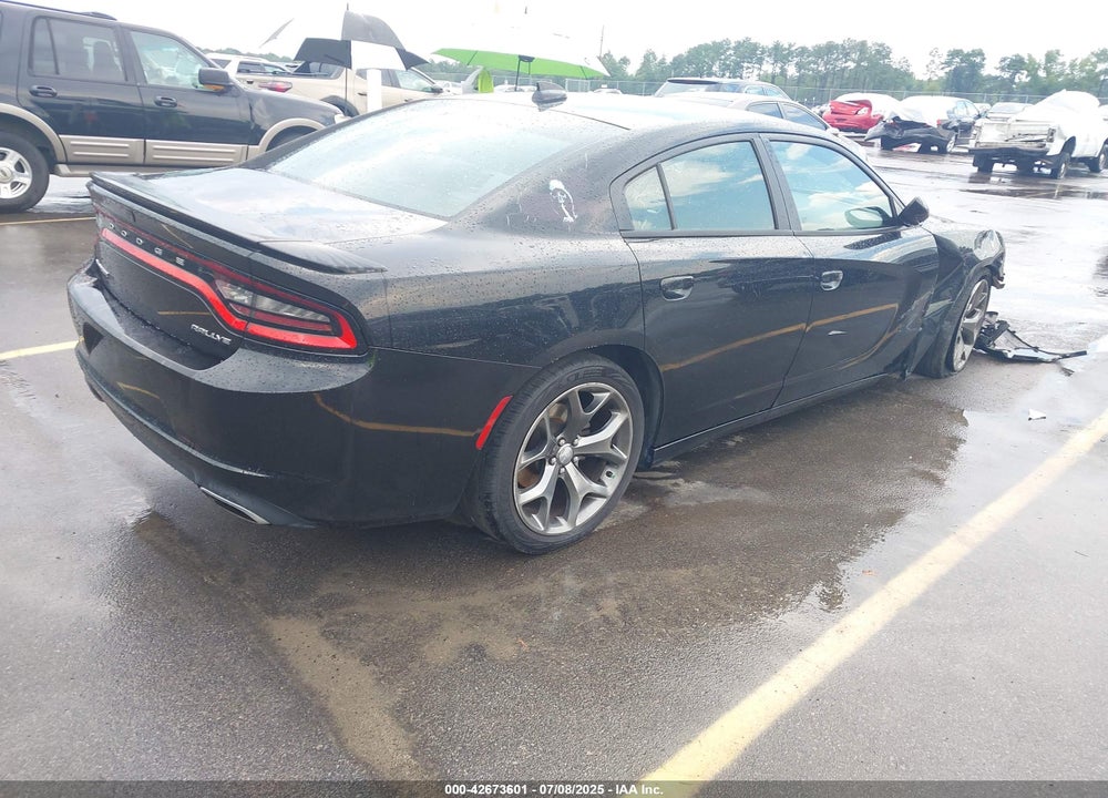 2015 DODGE CHARGER SXT VIN: 2C3CDXHGXFH845104