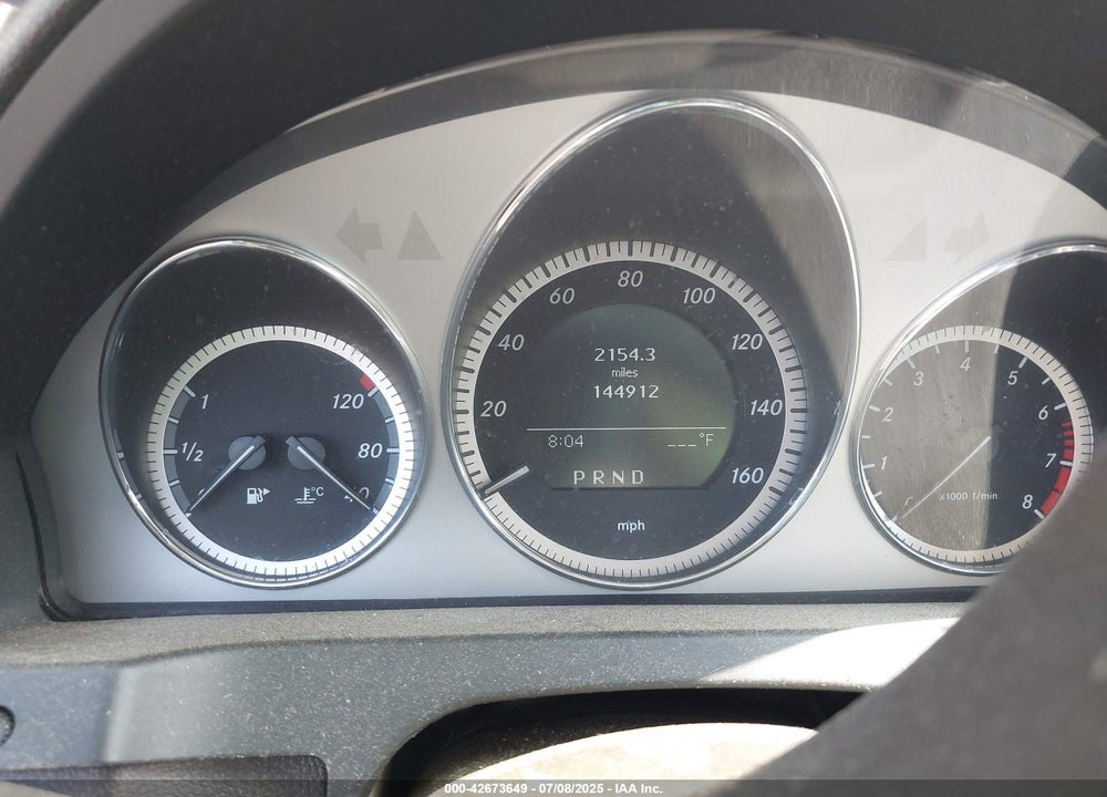 2011 MERCEDES-BENZ C 300 VIN: WDDGF8BB3BR159870