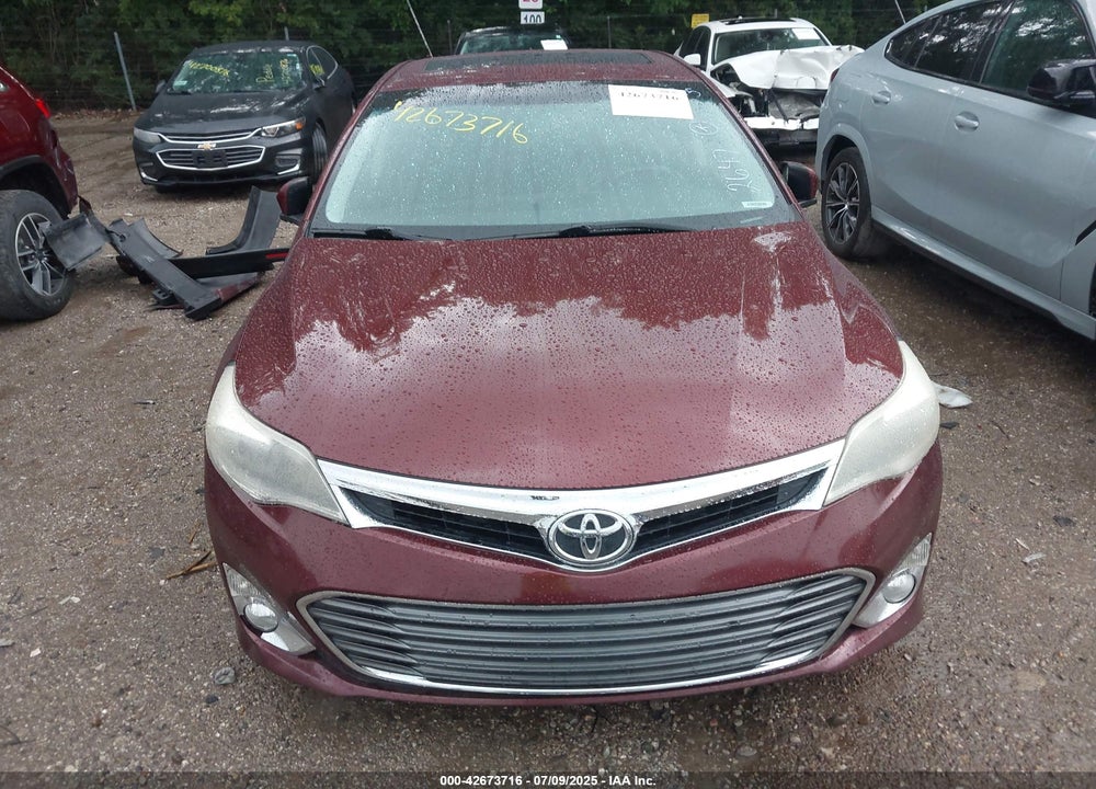 2013 TOYOTA AVALON VIN: 4T1BK1EB9DU042647