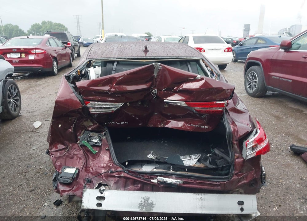 2013 TOYOTA AVALON VIN: 4T1BK1EB9DU042647