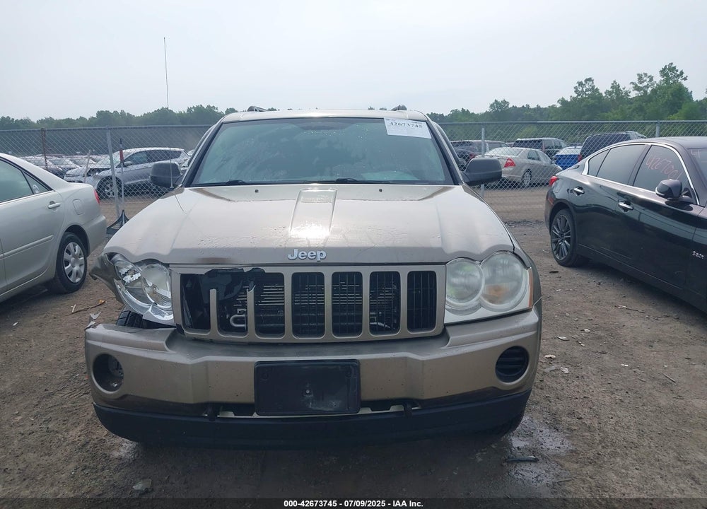 2005 JEEP GRAND CHEROKEE LAREDO VIN: 1J4GR48K75C719070
